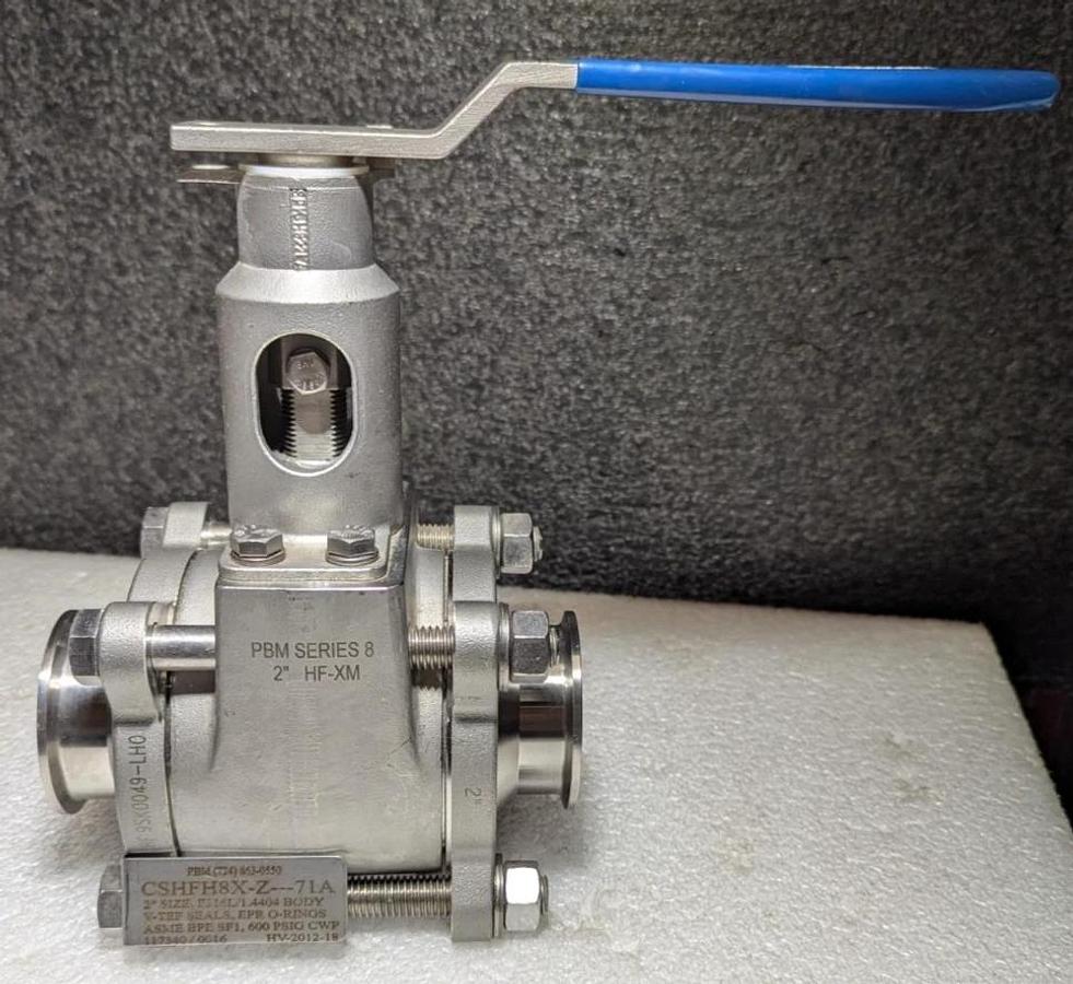 PBM 2" Ball Valve CSHFH8X-Z-71A Series 8  2" HF-XM