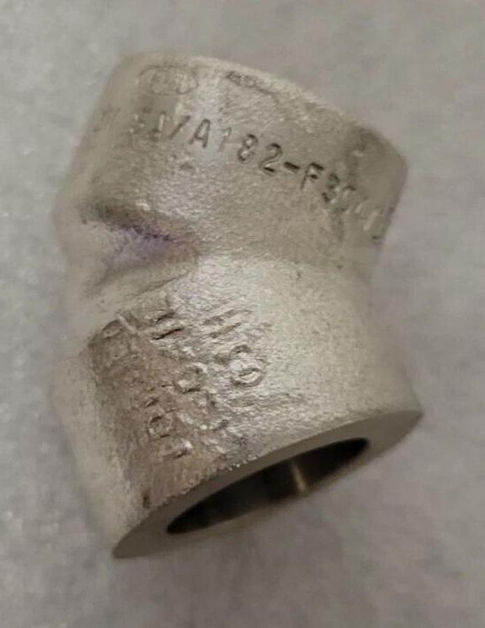 Penn  Stainless Steel 45 Degree Elbow  1/2" 3M  A182-F304/L B16 PENN