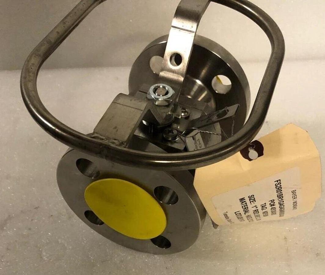 Sesto Hastelloy C22 1" Reduced Bore Ball valve 1" x 3/4", CL 300