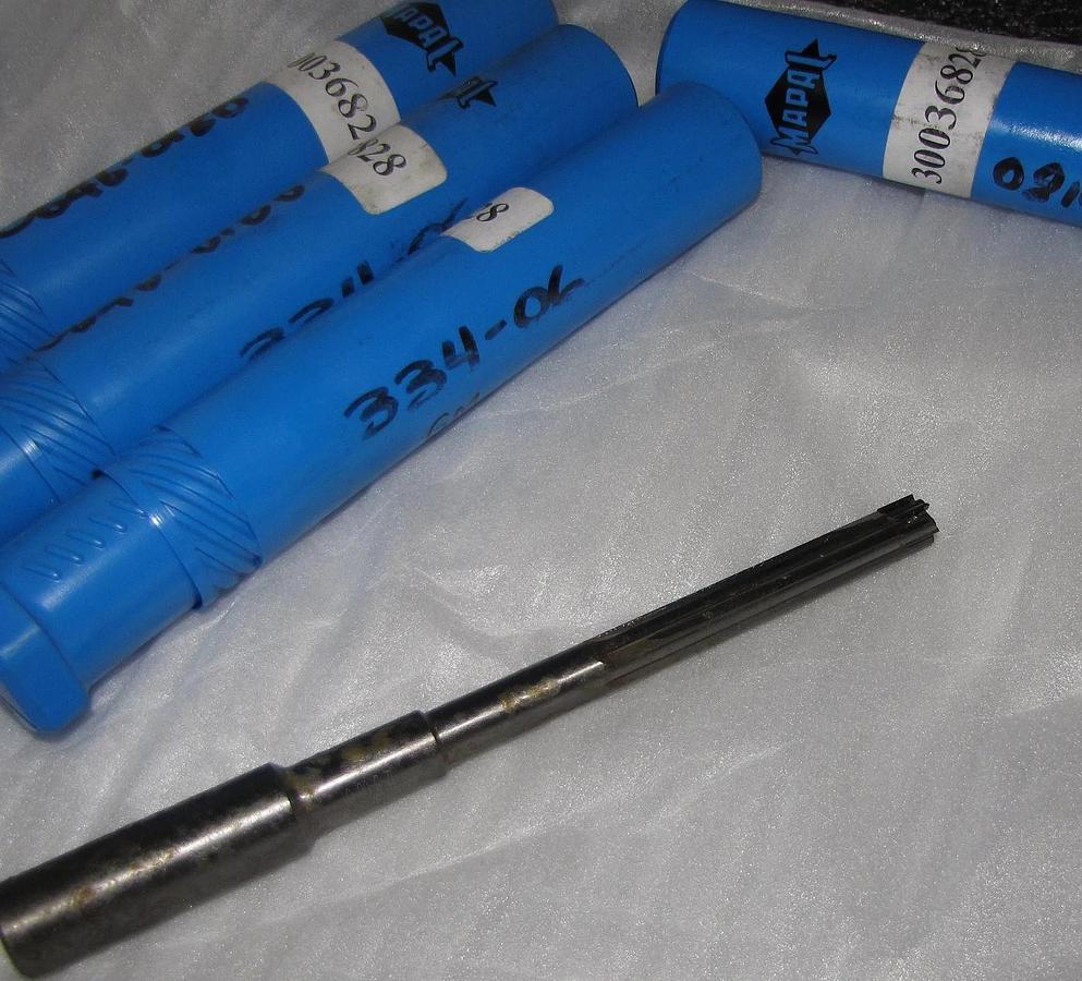 Mapal PCD/Diamond tipped straight ream-drill 13.3mm,  20mm shank w/coolant