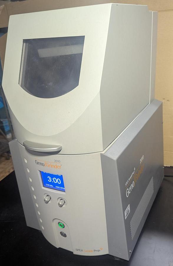 Used Spex SamplePrep 2010 Geno / Grinder Tissue Homogenizer and Cell Lyser
