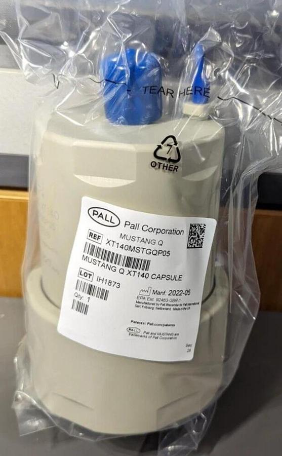 Pall Mustang Q,  XT140MSTGQP05 Chromatography Membrane Capsule