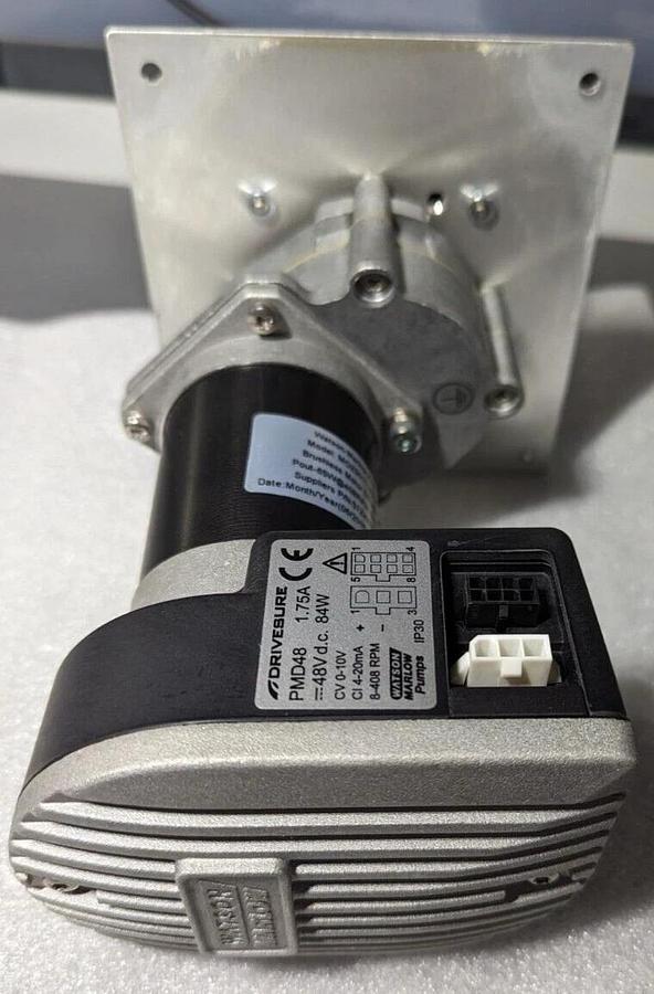 Used Watson Marlow PMD48VDC300 / MOZ5011 with Watson 313D2 Pump-head 3 Rollers 2.4mm