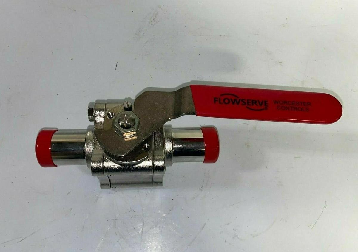 Flowserve Worcester Controls 1-1/2'' Ball valve PWK4466RTXBO butt weld 400F