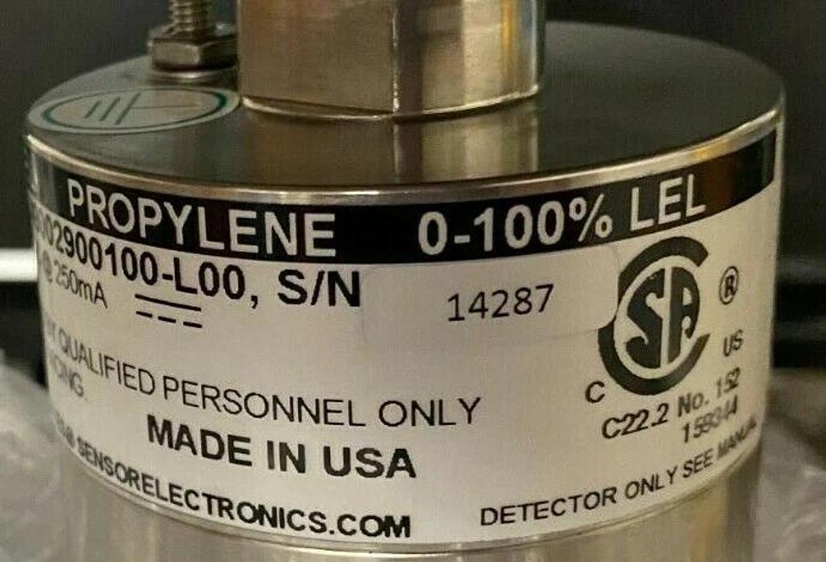 Infrared Gas Detector 40002900100 Propylene 0-100% LEL