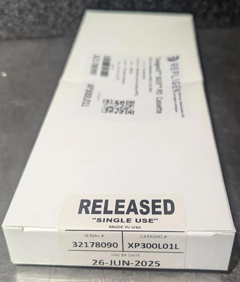 Repligen TangenX SIUS PD Cassette XP300L01L, 300 kD ,0.1m2 (1.1 ft2)