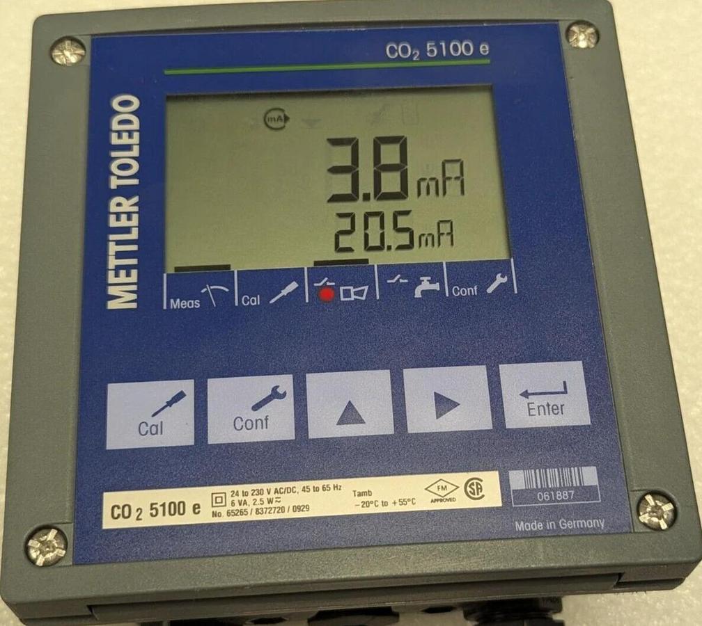 Used Mettler Toledo CO2 5100E  Transmitter 24-230V 061887