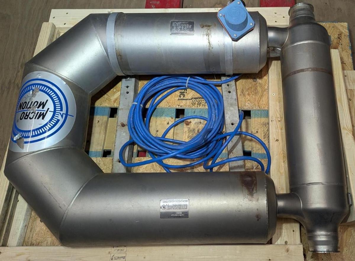Used Micro Motion  CMF300M361NUR  3" Mass flow sensor