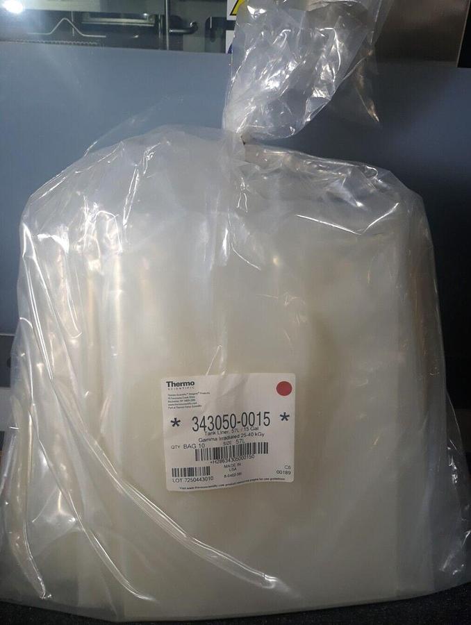 10 pieces Thermo Scientific 343050-0015 Tank Liner 57L / 15 Gal