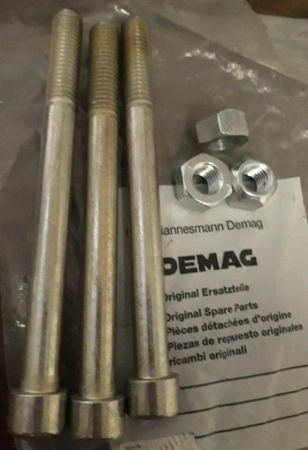 1, Lot of 2, Demag 98227344 Bolt Kit (Pack of 3)