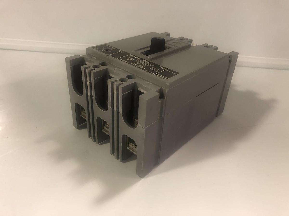 Westinghouse Circuit Breaker 25 Amp 600V AC Mark 75 Type HFB319OML