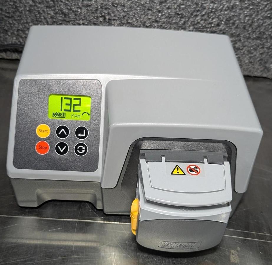 Used Watson Marlow 323U/D Sartorius Peristaltic Pump 400 RPM w/ 313 DW Pump Head