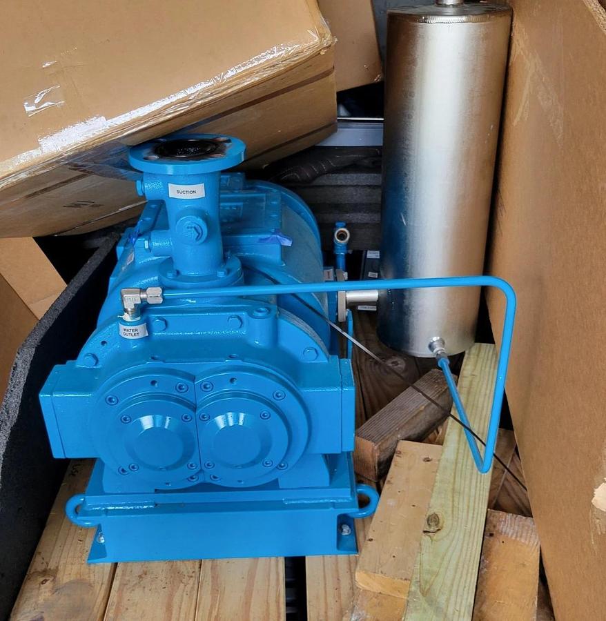 Used Tuthill Kinney KDP-330  Dry Screw Vacuum Pump  KDP330 15 hp