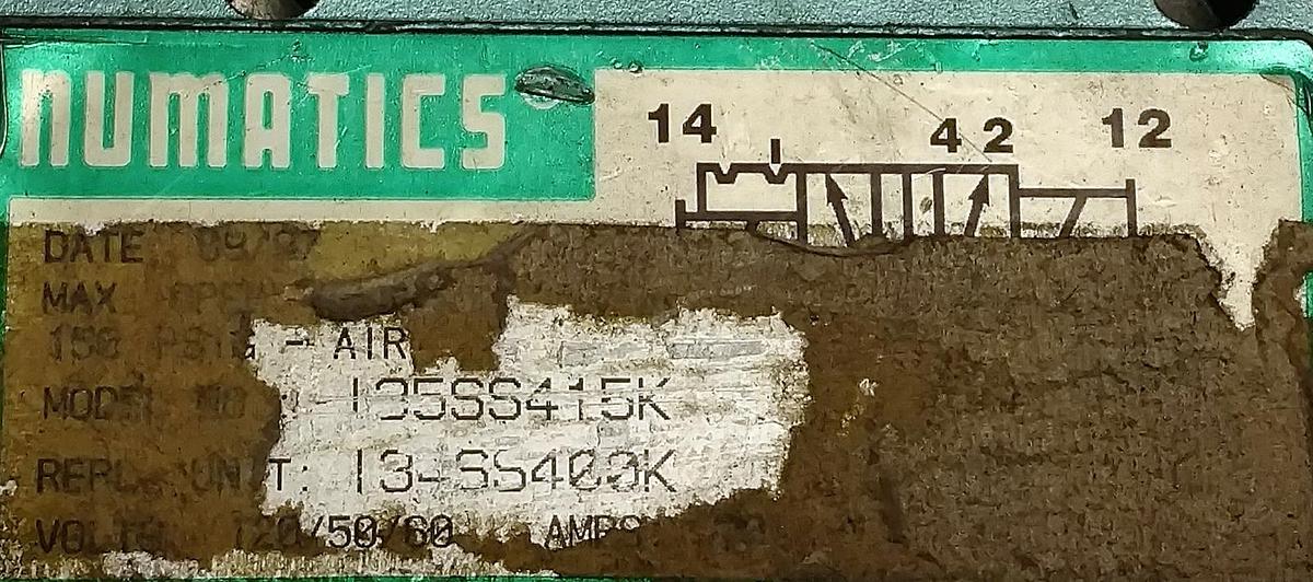Numatics I24SS515K000030 Pnuematic Solenoid Valve