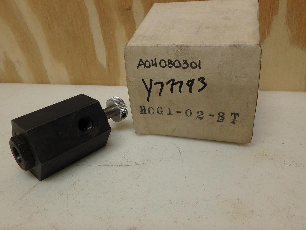 Parker Hannifin HGC102 angle valve HCG1-02