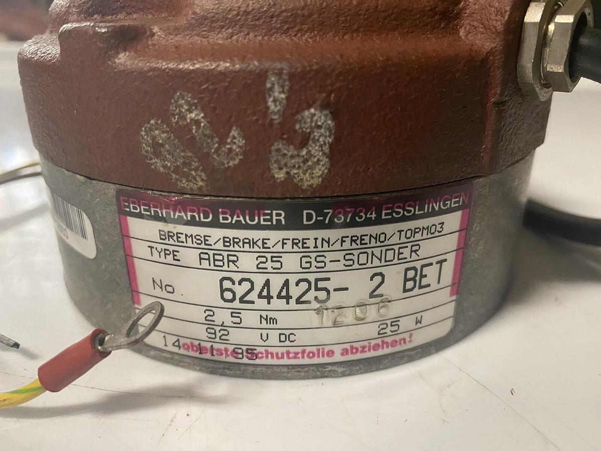 Used Eberhard Bauer ABR 25 GS-SONDER Brake 624425- 2