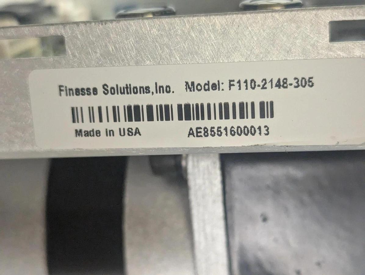 Used Finesse Solution F110-2148-305 w/ 133.3411.Z34 ,313  View hole  Black/ Green
