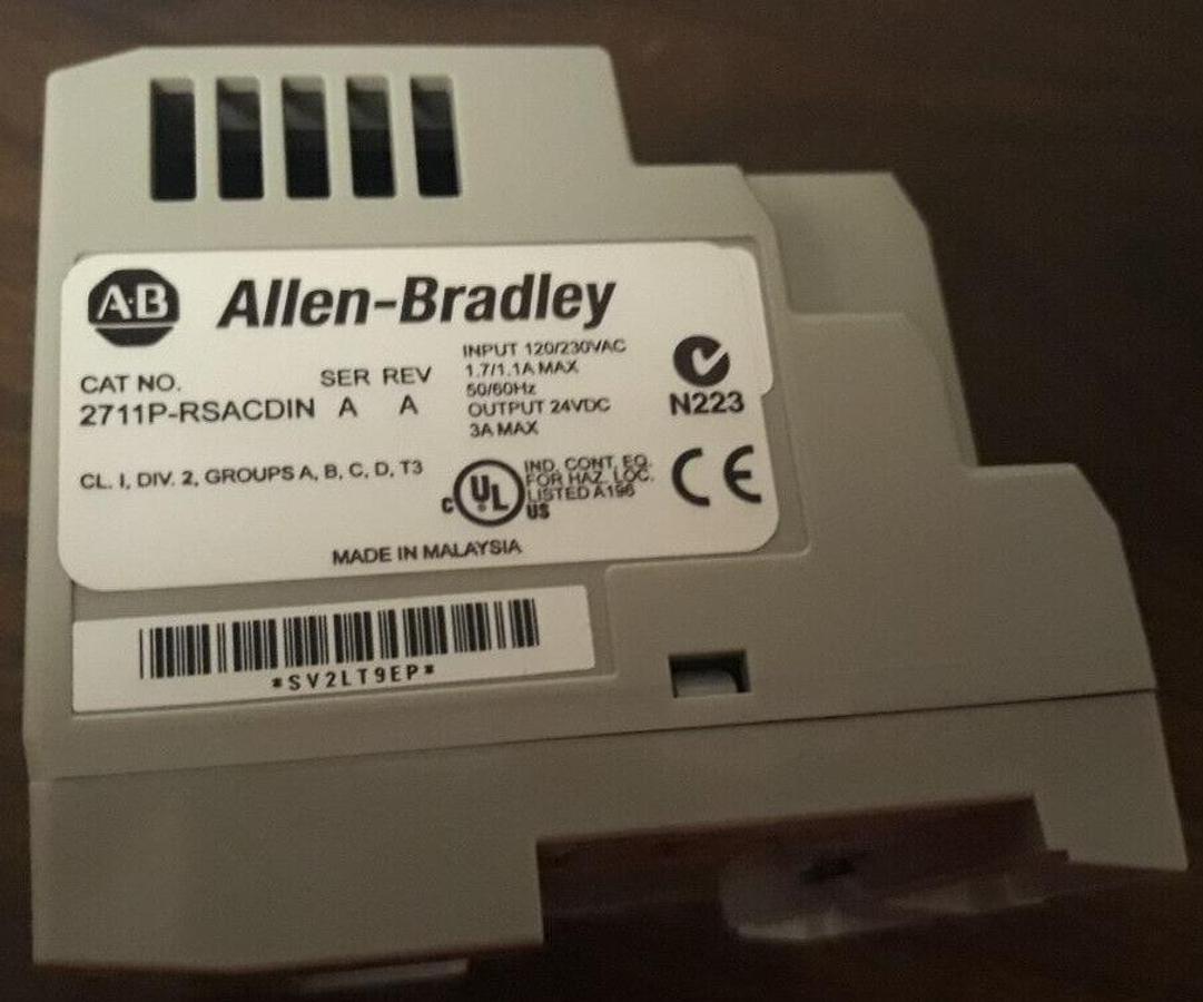 Used Allen Bradley, 2711P-RSACDIN Power Supply .