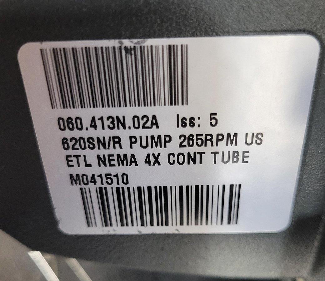 Used Watson Marlow 620S Peristaltic Pump NEMA 4X IP66, 620SN/R