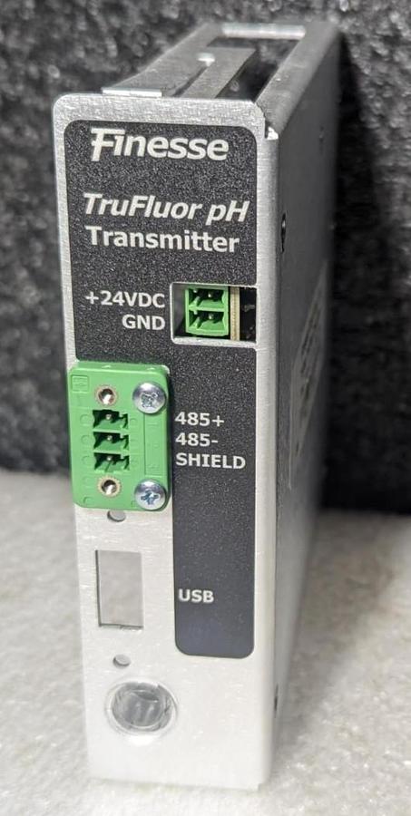 Used Finesse Solutions  F110-2111-113 REV 16 TruFluor pH Transmitter