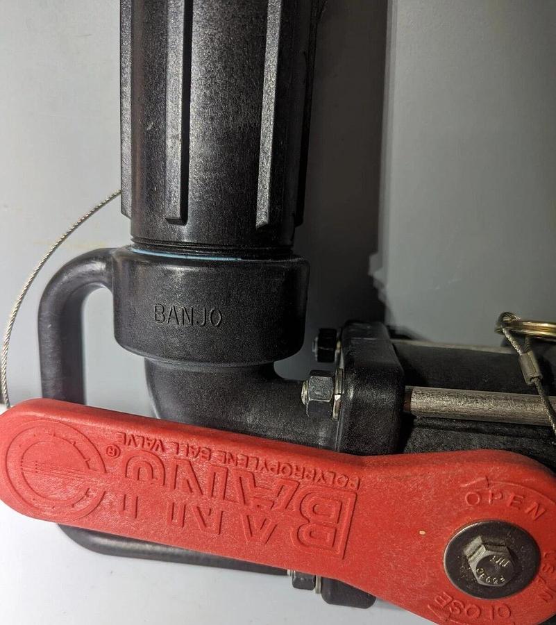 Banjo Polypropylene Nozzle Valve with Ever-Tite®  Cam &Groove  Coupling