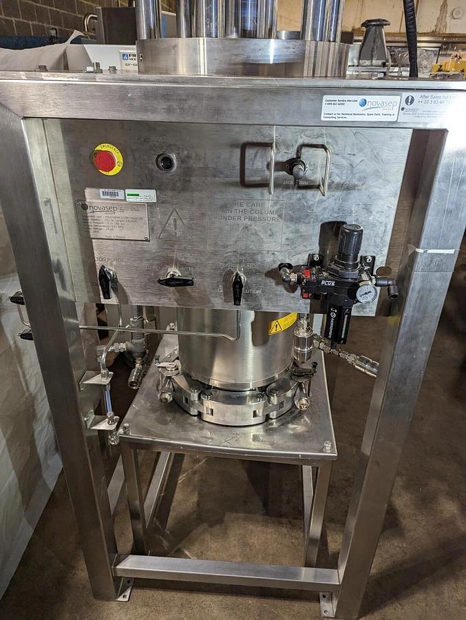 Used 2010 Novasep PROCHROM LC300 preparative HPLC column
