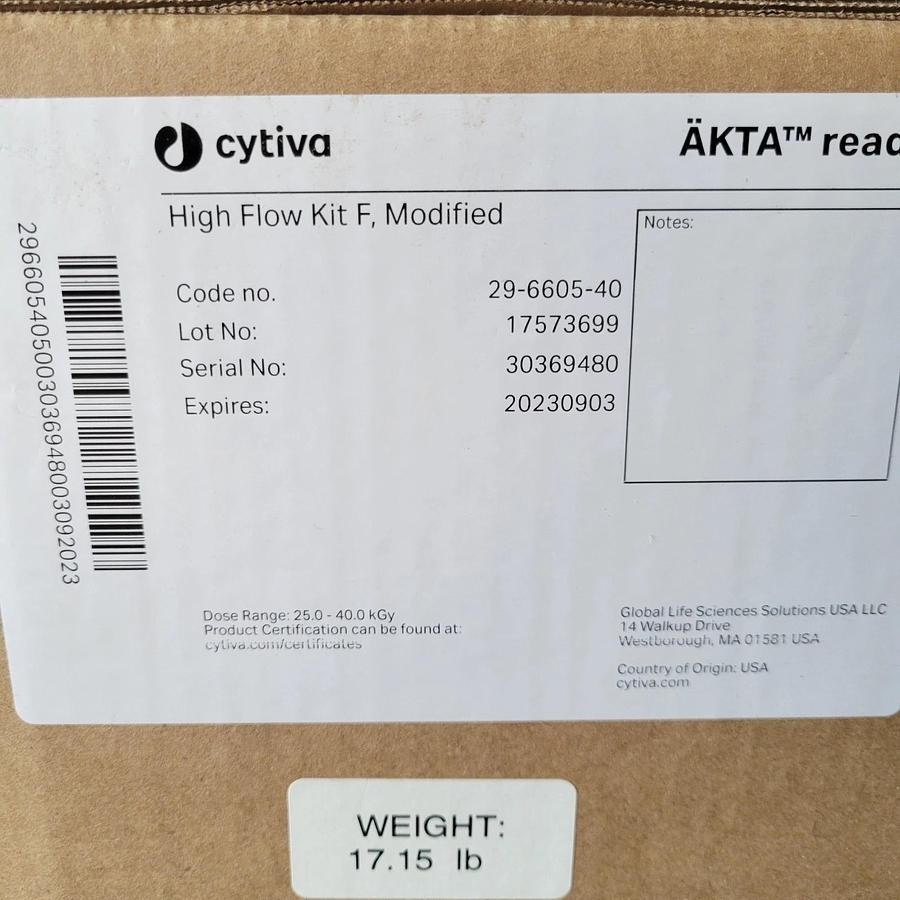 Cytiva High Flow Kit "F" AKTA ready 29-6605-40