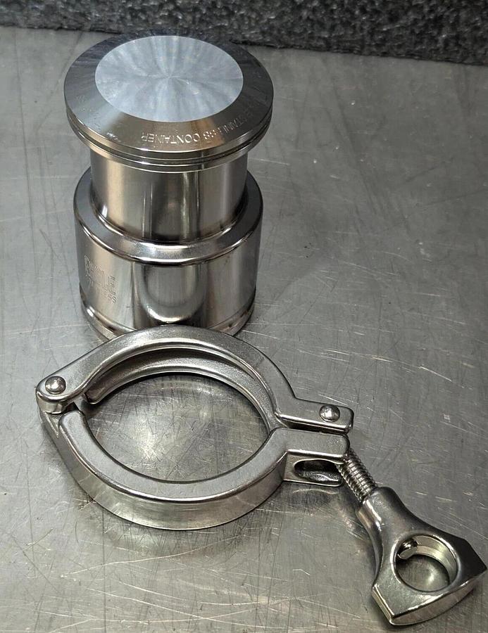 Used Eagle Stainless Container   STB-110 /T-316L SS  110ml