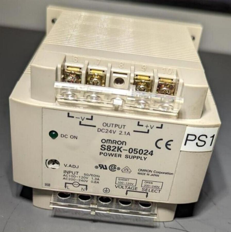 Used OMRON S82K-05024 Power Supply