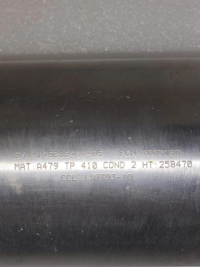 Used Heavy Duty 3"  MECHANICAL SOLID SHAFT COUPLER ASTM AS479 Stainless Steel