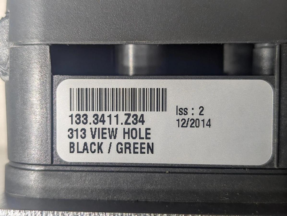 Used Finesse Solution F110-2148-305 w/ 133.3411.Z34 ,313  View hole  Black/ Green