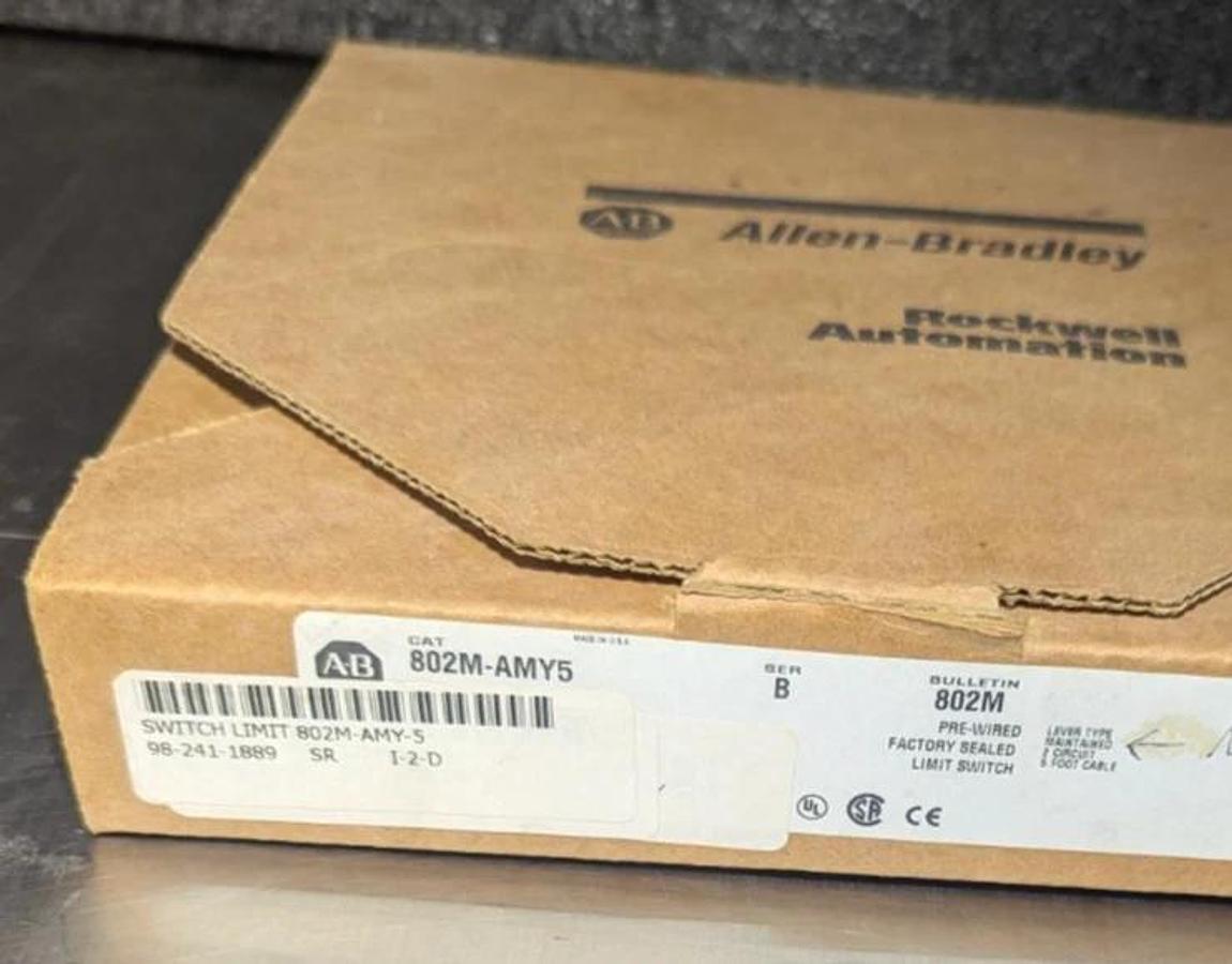 Allen Bradley 802M-AMY5 Limit Switch Enclosure Ttpes 4,6p & 13