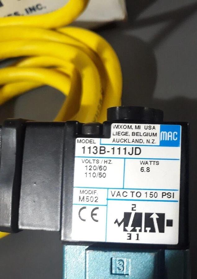 Mac  Valves 113D-111JD