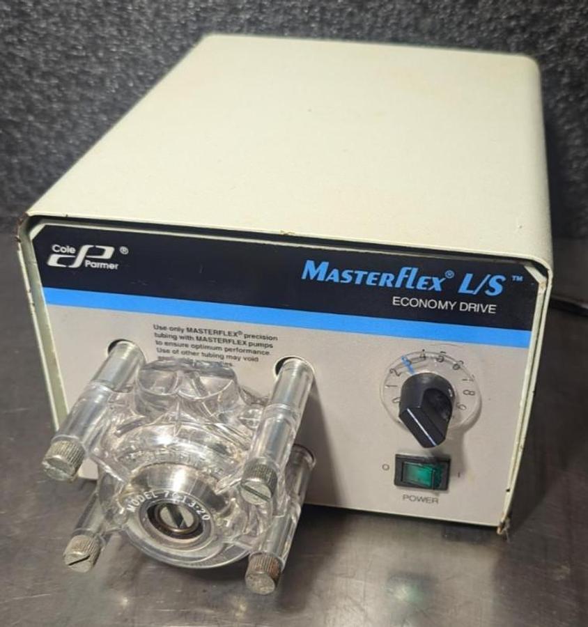 Used Cole-Parmer Masterflex Economy  Drive  7554-80 w/Cole-parmer 7013-20  Pump Head