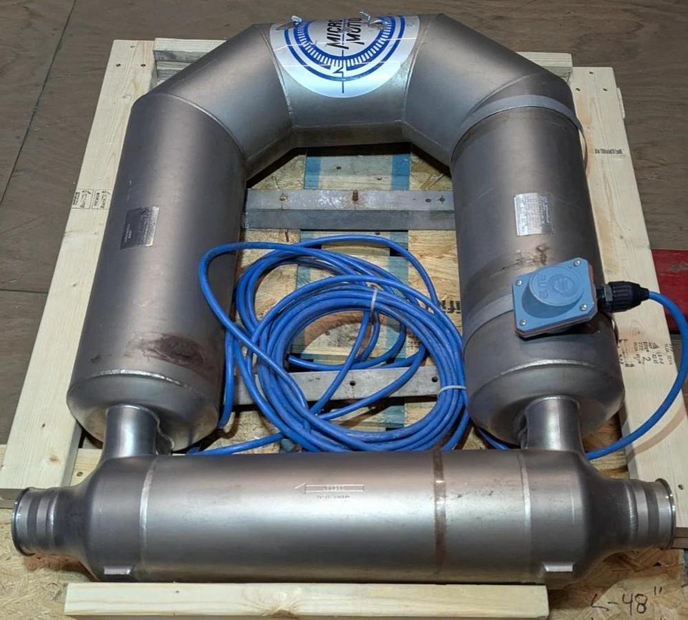 Used Micro Motion  CMF300M361NUR  3" Mass flow sensor