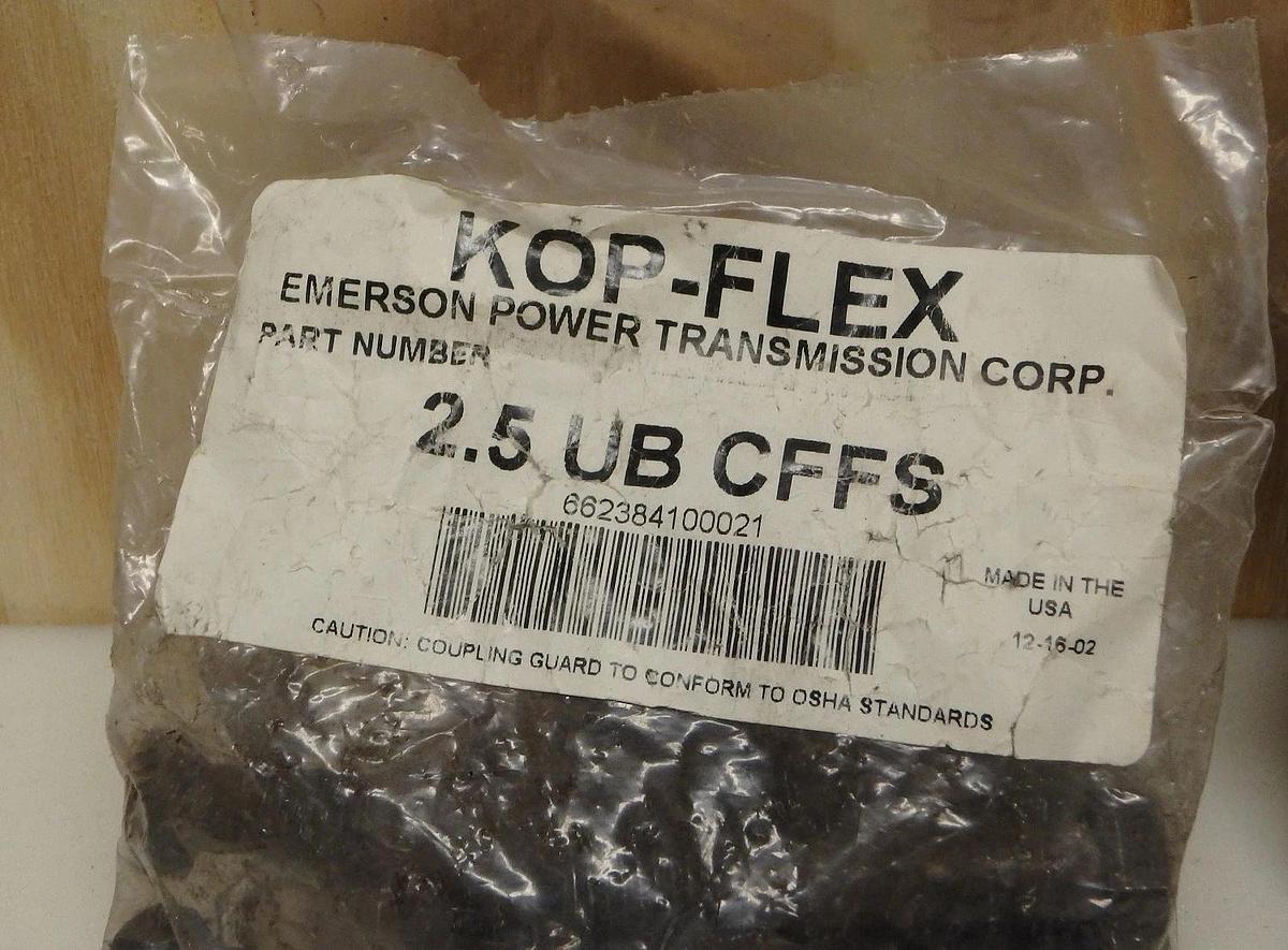 KOP-FLEX  2.5 UB CFFS Bolt Set   *NEW*  2271906, 662384100021