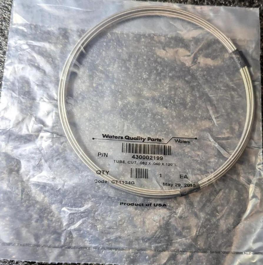 Waters Quality Parts 430002199 Tube, Cut, .062 × .040 × 120"L