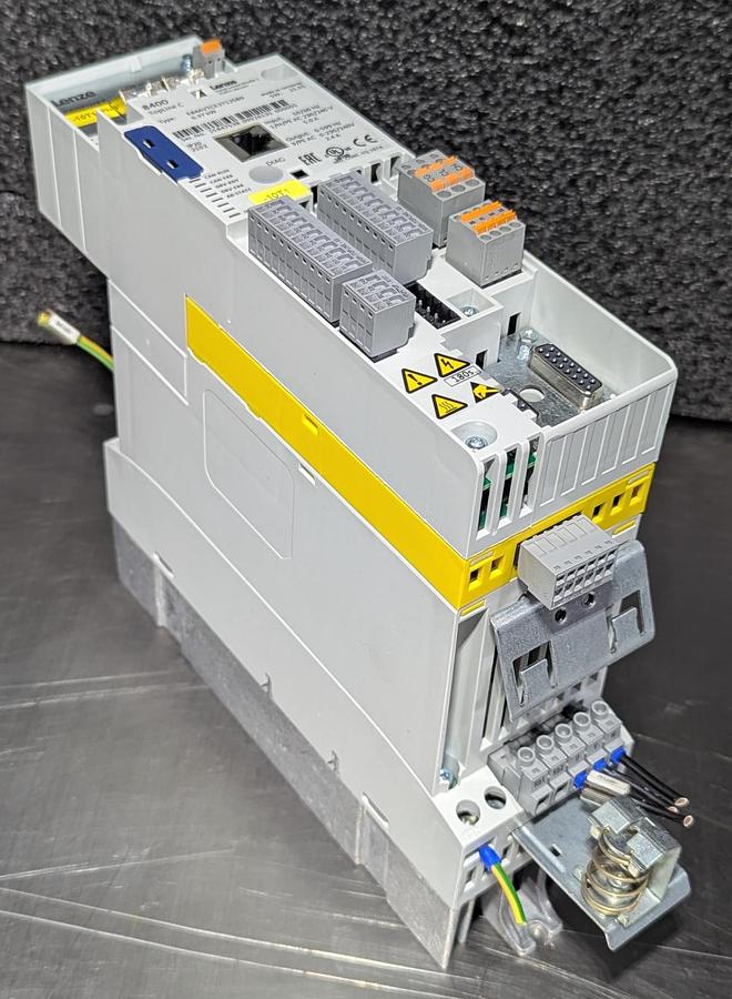 Used Lenze 8400 Topline C E80AVTCE3712SB0 with Lenze E84AYCERV Profinet