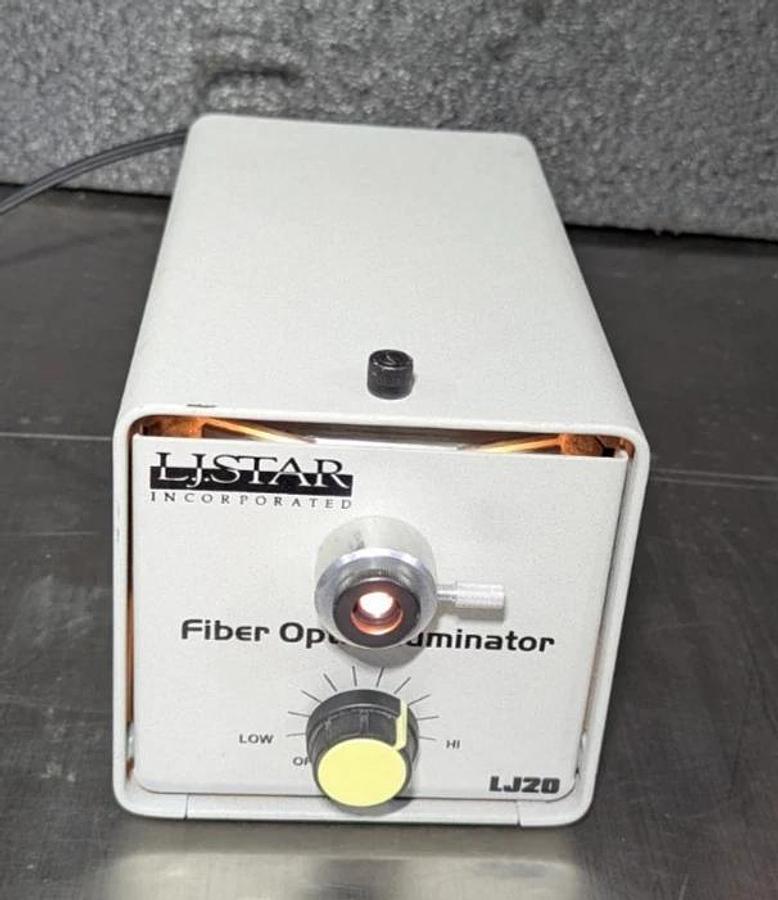 Used LJStar   LJ20 Fiber Optic Illuminator  150 Watts
