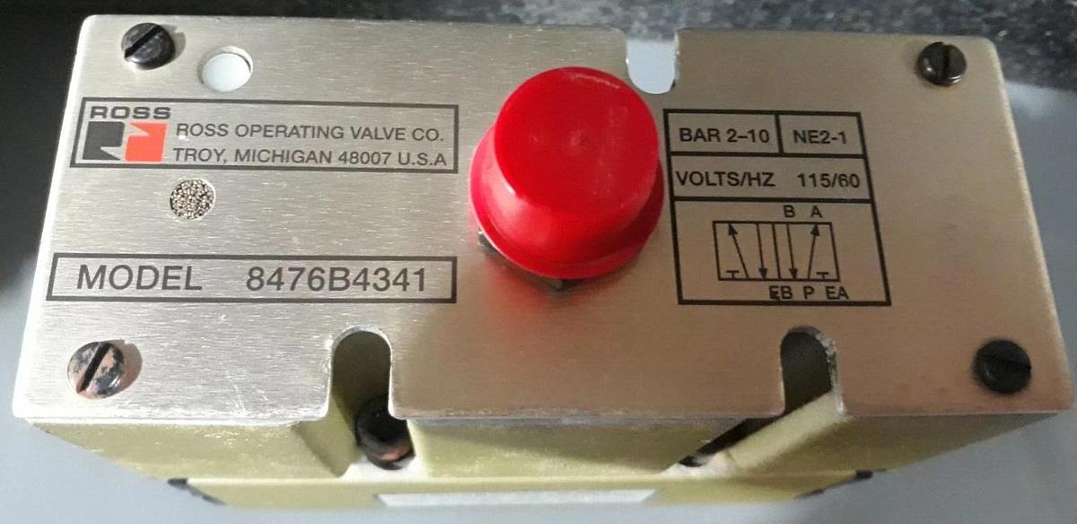 Ross  8476B4341  Hydraulic Pilot Valve