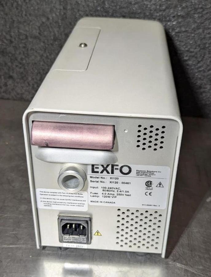 Used Exfo XI120  X-Cite 120 Fluorescence Illumination System