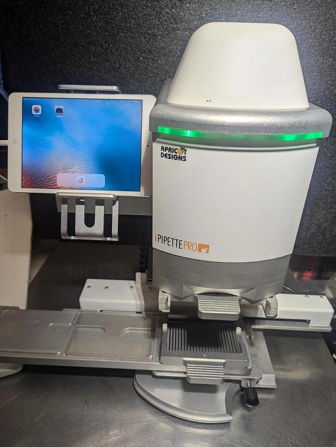 Used Apricot Designs  iPipettePro  iPPN3MS-384-125  Pipetting System