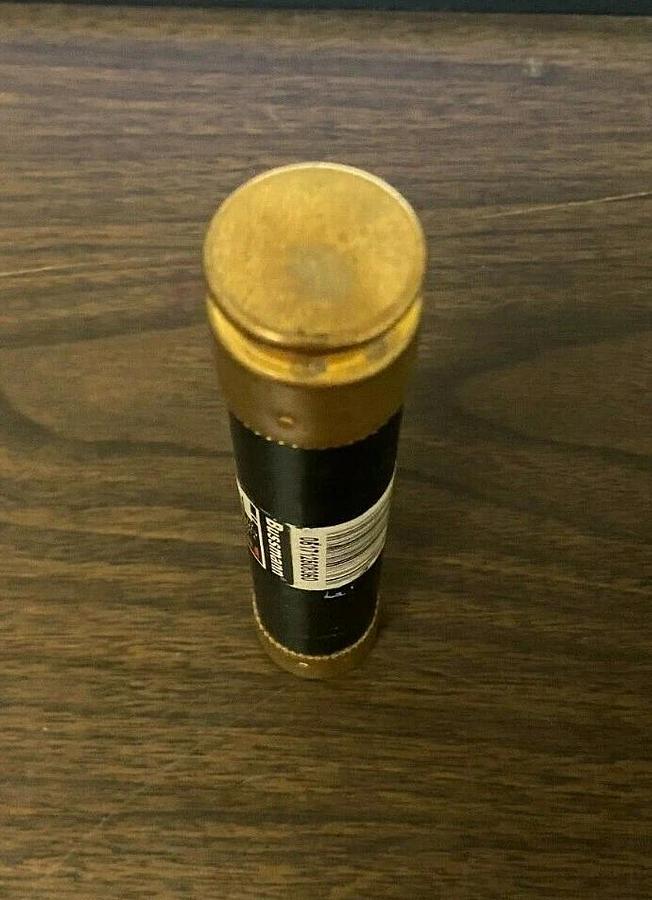 Used Fusetron Bussmann FRS-R-40 40 Amp 600V timey delay fuse