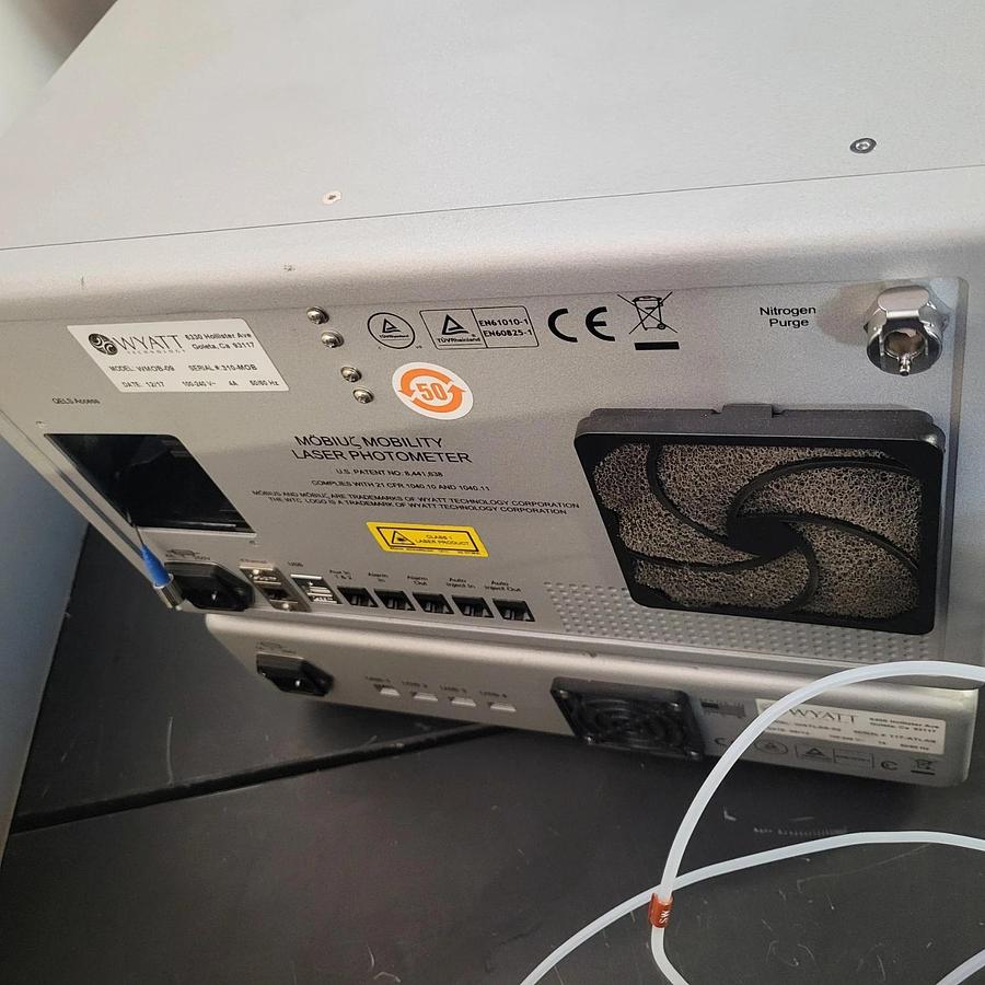 Used 2017 Wyatt Mobius Light Scattering Instrument WMOB-09  with Atlas