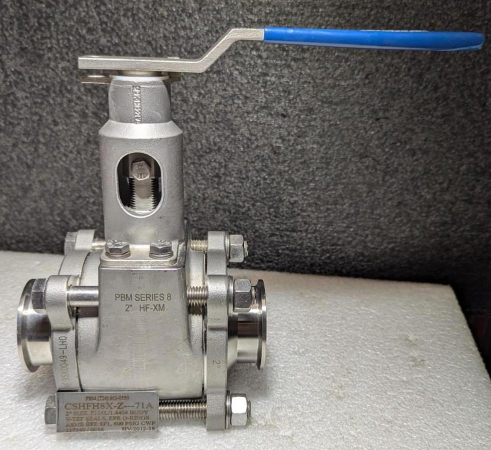 PBM 2" Ball Valve CSHFH8X-Z-71A Series 8  2" HF-XM