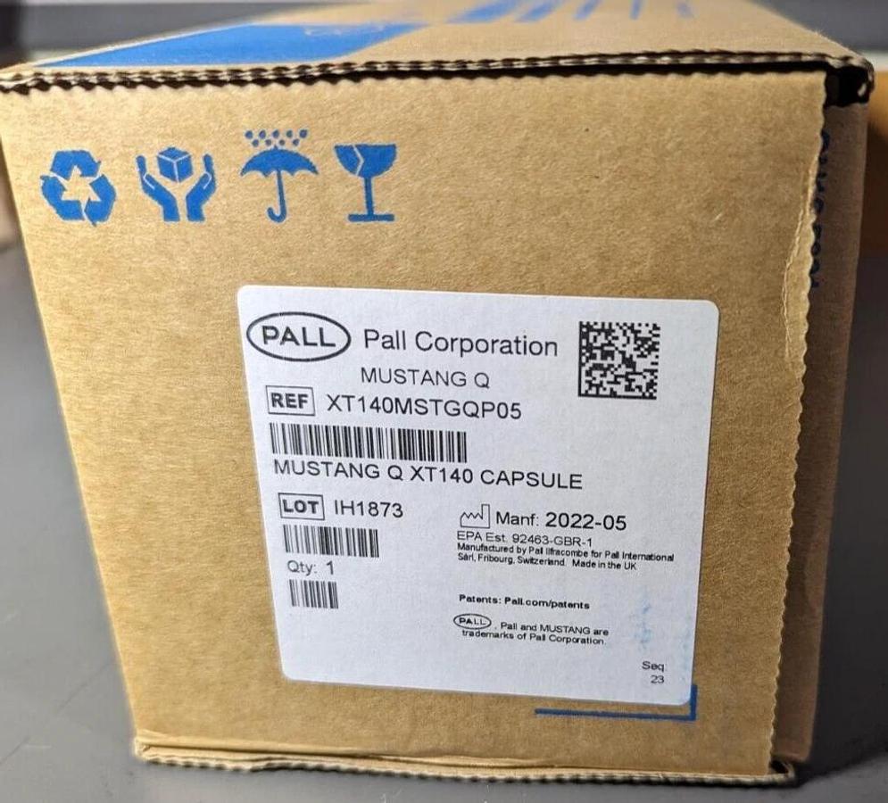 Pall Mustang Q,  XT140MSTGQP05 Chromatography Membrane Capsule