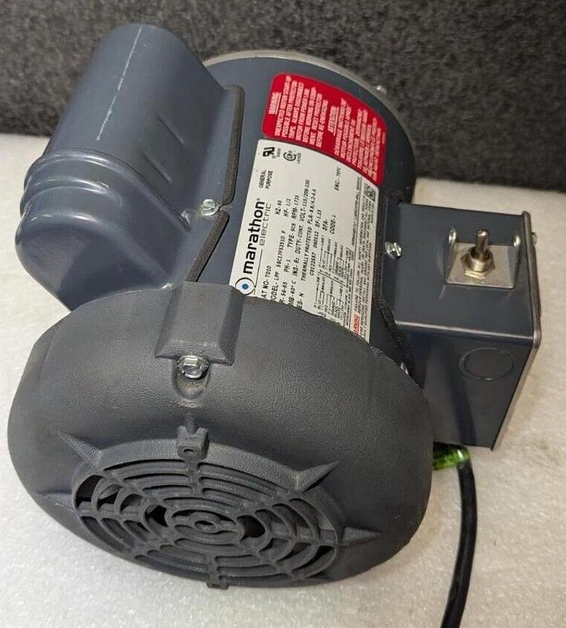 Marathon T010 Electric Motor  LPF 56C17F5351D   1/2  1PH  115/208-230 Volt