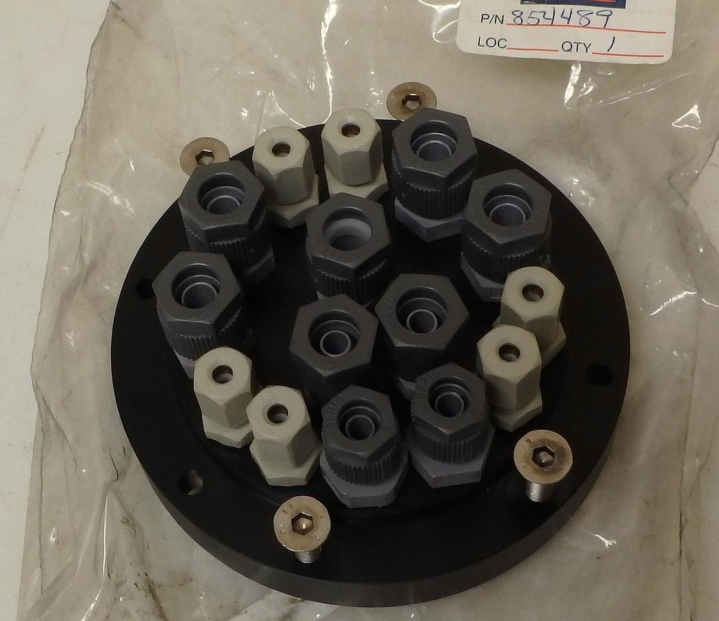 Sames Technologies sprayer adapter block plate 854489  NEW