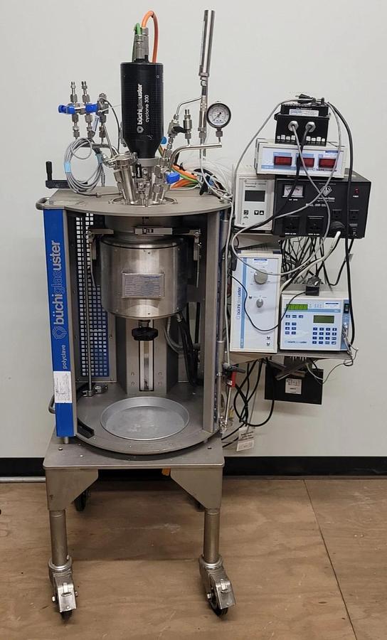 Buchi Glasuster Pressure Reactor System Polyclave Buchiglas