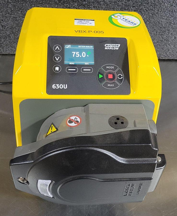 Used Watson Marlow 630U Peristaltic Pump NEMA 4X IP66, 630UN/R